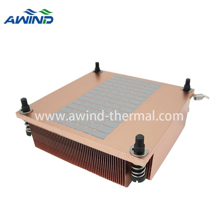 Aluminium Radiator Heatsinks With Heat Pipe