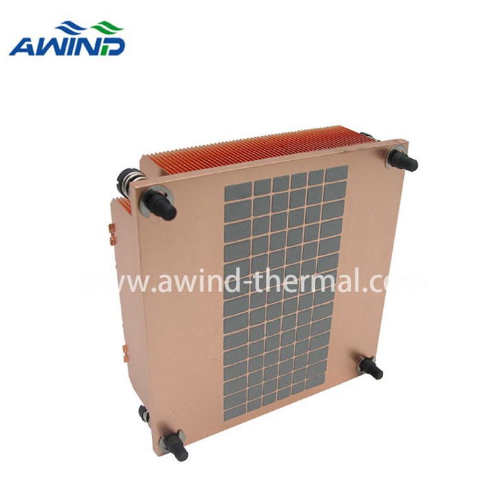 Aluminium Radiator Heatsinks With Heat Pipe