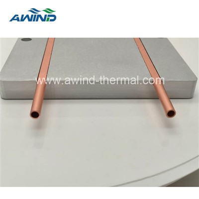 Epoksi vs. Pritisnite-Fit Embedded Tube Cold Plates